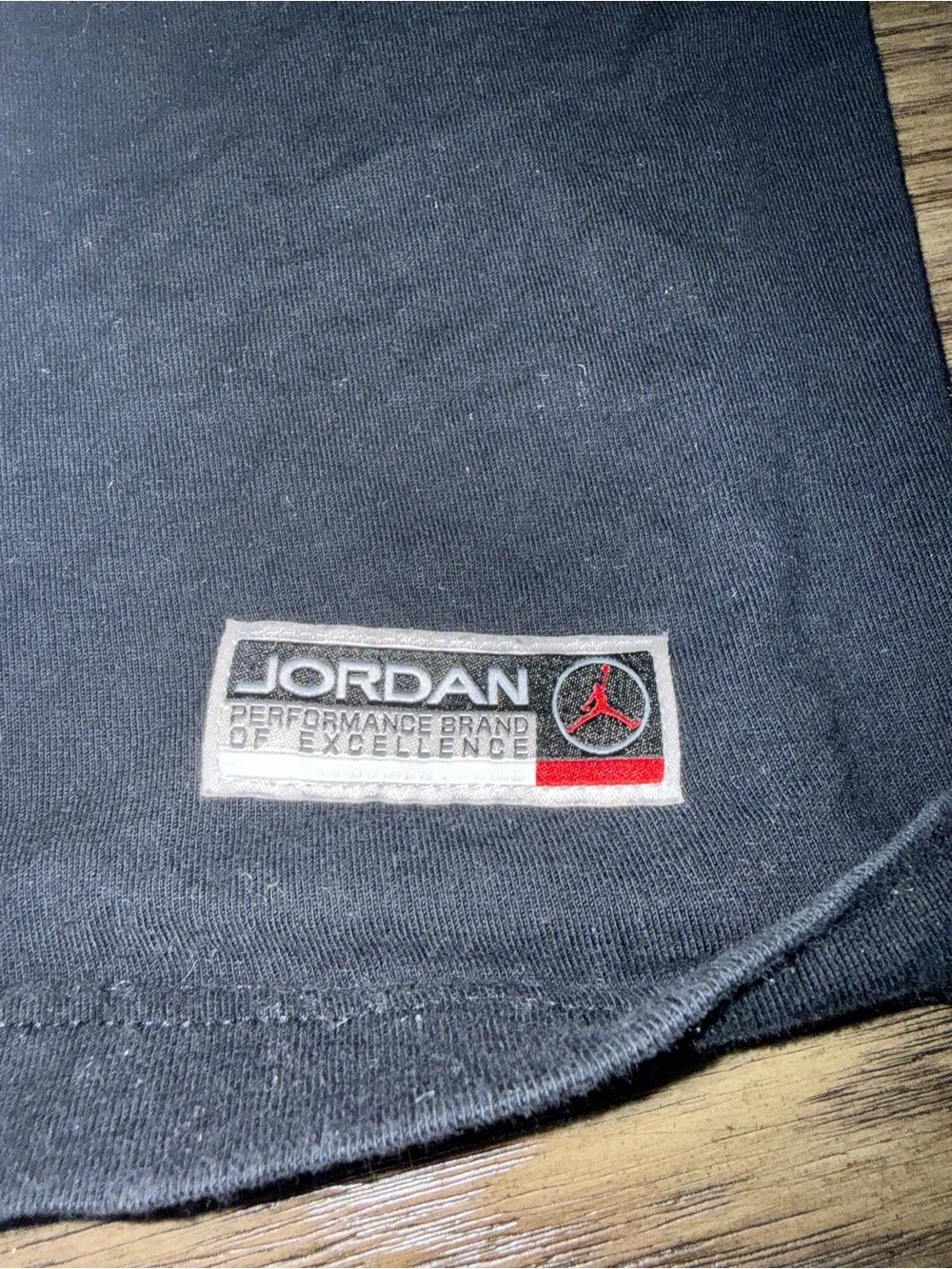 Jordan Mens Black Short-Sleeve Logo T-Shirt